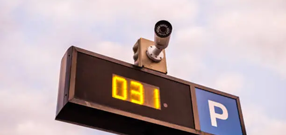 Caméras ANPR pour le parking de l’hôtel